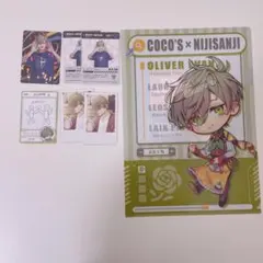 オリバーエバンス チェキ風 カード コレカ チプカ クリアファイル セット