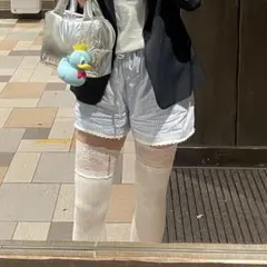 nugu ショートパンツ レイヤードパンツ