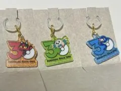 ポケチャーム　ロゴマスコット　モクロー ニャビー アシマリ　第7世代セット