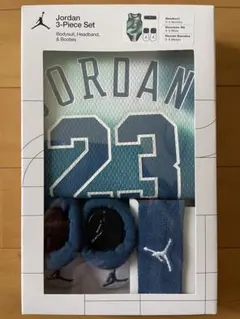 新品未使用 65 0-6M ジョーダン ナイキ ロンパース 3点セット 出産祝い