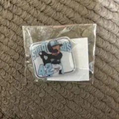 ヤクルトスワローズ　ピンバッジ　42 澤井廉選手　プロ野球　グッズ