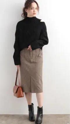 ViS ブラック セーター