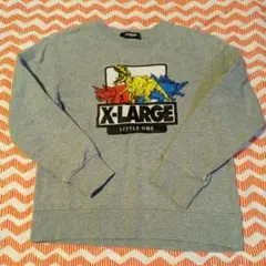 X-LARGE 恐竜プリント ✩トレーナー130サイズ