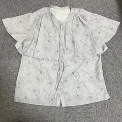 PROPORTION 半袖レイヤードブラウス　ブルーのサムネイル