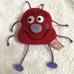 プリちぃビーンズ　かびるんるん　ぬいぐるみ　レッド　アンパンマン