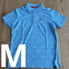 New Balance Golf ゴルフポロシャツ ブルー レディース 半袖のサムネイル