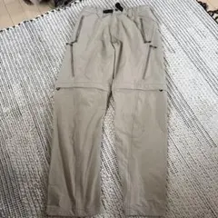 THE NORTH FACE ベージュ アウトドアパンツ ジッパーポケット付き