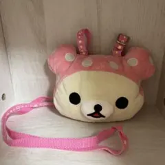 リラックマ　コリラックマ　ぬいぐるみポシェット　 バッグ サンエックス 平成