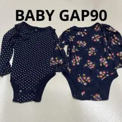BABY GAP ボディスーツ　ロンパース　90 18-24m