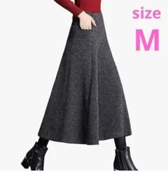 ニーマンバイ　フレア キュロット ガウチョ パンツ 厚手 レディース　Mサイズ
