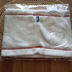 FILA オフホワイトフリースネックウォーマー