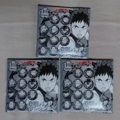 怪獣８号 怪獣８号展 白銀バッジコレクション 新品未開封 3点