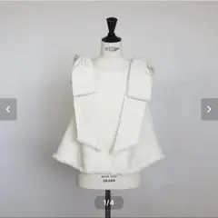 gypsohila Switch Tops ジプソフィア　リボントップス 中古・古着通販】Gypsohila (ジプソフィア) Switch Tops ブラック