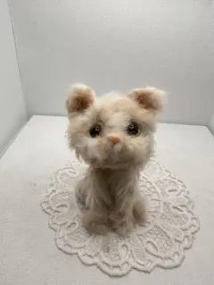 猫 モールドール モールアート ぬいぐるみ