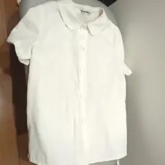 familiar 半袖シャツ 120 ホワイト　お受験シャツ