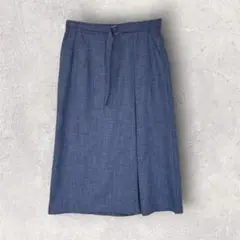 m.f.editorial　タイトスカート　ベルト付き　膝下　無地　オフィス　Mのサムネイル