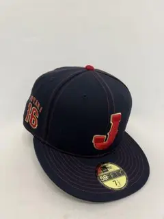 侍ジャパン NEW ERA 59FIFTY 7 3/8 サイズ調整テープ付 - メルカリ
