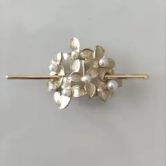 ポニーフック ヘアアクセサリー 花