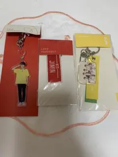 BTS JIMIN ジミン　アクリルキーリング　ネームタグLYS