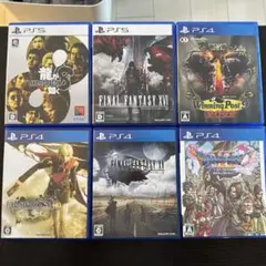 PS4/PS5 ゲームソフト 6本セット