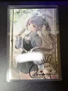 ぶいすぽっ 花芽なずな6周年記念 直筆サイン入りポストカード - メルカリ