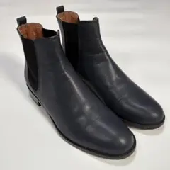 マーガレットハウエルアイデア サイドゴアブーツ【23cm】ネイビー系