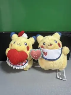 美品タグ付】絶版マンスリーペアピカチュウ ぬいぐるみ 11月 ポケモン