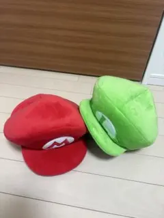 USJ公式 マリオとルイージの帽子セット