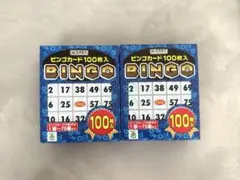 ビンゴカード 200枚（100枚入×2個セット）