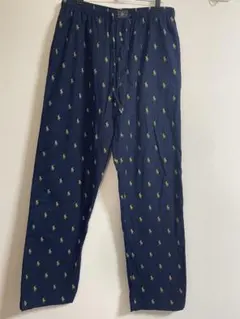 POLO RALPH LAUREN パジャマパンツ　コットン　ネイビー　M
