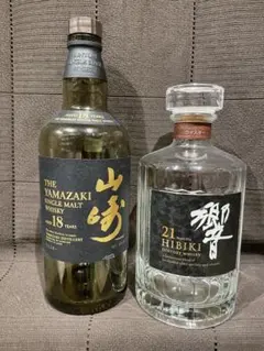 サントリー 響17年 山崎12年 ミニボトルセット - メルカリ