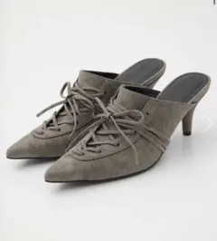 【最終価格】laguagem LACEUP ミュール　GRY 2025年最新】LAGUA GEM ミュールの人気アイテム - メルカリ