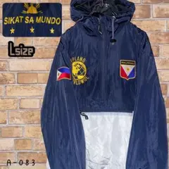 HY PLAND WORLDWIOE 刺繍ロゴ　PHJLJPPINES