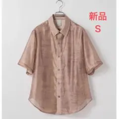 Casper John バリアスルーズシャツ シアー 半袖 Sサイズのサムネイル