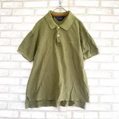 Columbia コロンビア　半袖ポロシャツ　緑　M メンズ　綿100のサムネイル