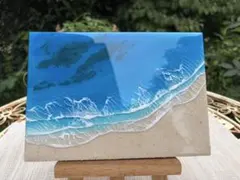 海のかけら No.3416 】エポキシレジン オーシャンアート レジンアート