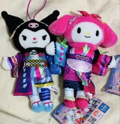 サンリオ ピューロランド ライブキャラぬいぐるみ マイメロディ　クロミ