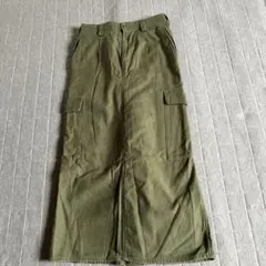 カーゴロングタイトスカート