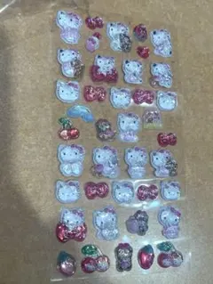 ヨ*コ様 ハローキティ　3Dシール　ボンボンドロップ