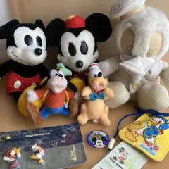 レトロ♡ディズニー ぬいぐるみ＆グッズセット