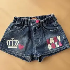 BABYDOLL デニムショートパンツ 100