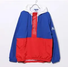 Le Coq Sportif フード付きナイロンジャケット
