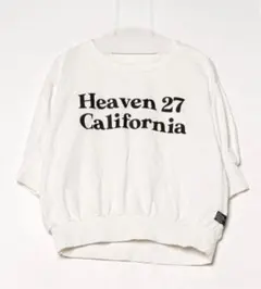 スウェット　半袖　ミルクフェド