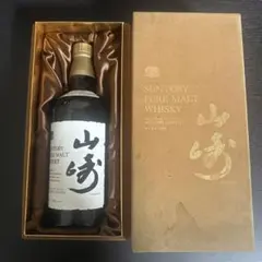 【極美品】山崎 12年 ピュアモルトウイスキー 特級　760ml 木箱入　向獅子 サントリーピュアモルトウイスキー 山崎12年 向獅子 特級 760ml 木箱