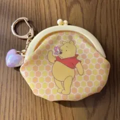 ディズニーキャラクター シークレットポーチ がまぐち キーホルダータイプ