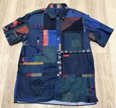 PS Paul Smithポールスミス 半袖シャツ パッチワーク柄 Lサイズのサムネイル