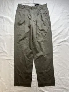 古着 eddiebauer ツータックチノ エディーバウアー ワイドパンツ