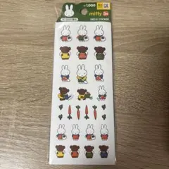 未開封　ミッフィー　シール　キャラクター　3枚入り　韓国限定　ステッカー