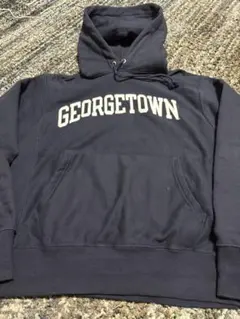 championチャンピオンリバースウィーブスウェットパーカー　ネイビー　Ｍ