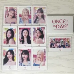 twice ONCE DAY フォトカードセット トレカ